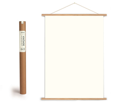 Use this poster kit to hang your favorite vertical Cavallini Paper.