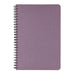 Make My Notebook Blank Slate Plum Spiral Bound Notebook