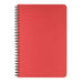 Make My Notebook Blank Slate Ruby Red Spiral Bound Notebook