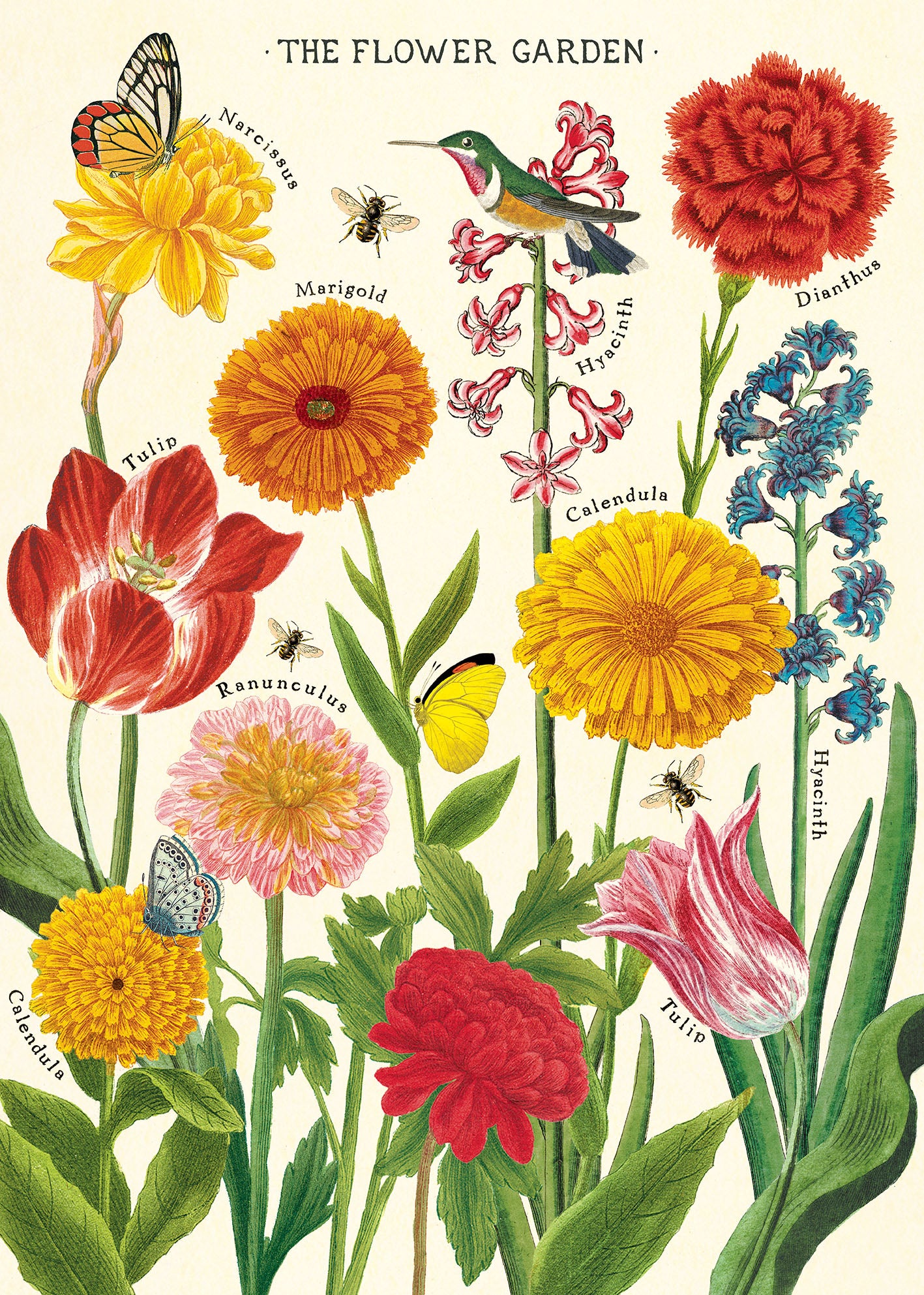 Cavallini & Co. Flower Garden Decorative Paper