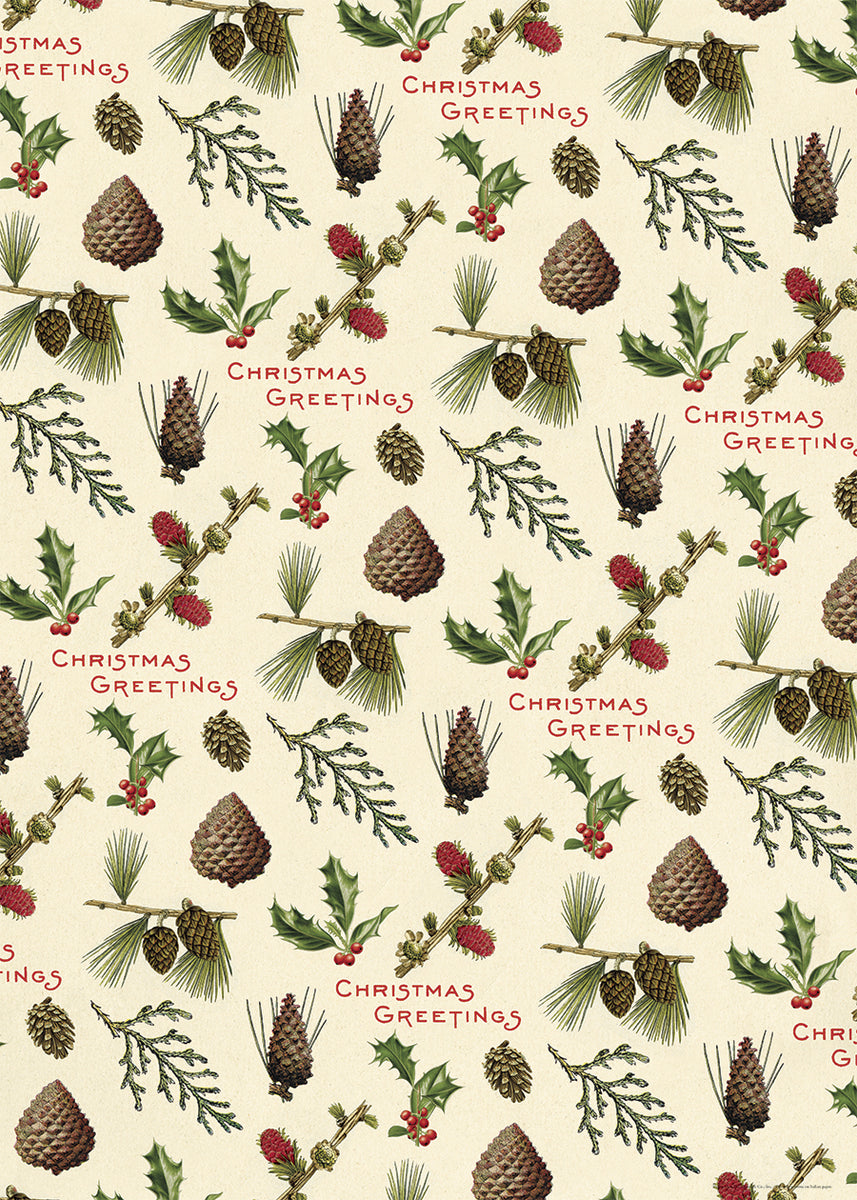 Cavallini & Co. 12 Days of Christmas Decorative Paper — Two Hands Paperie