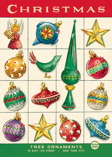 Cavallini & Co. Christmas Ornaments Decorative Paper