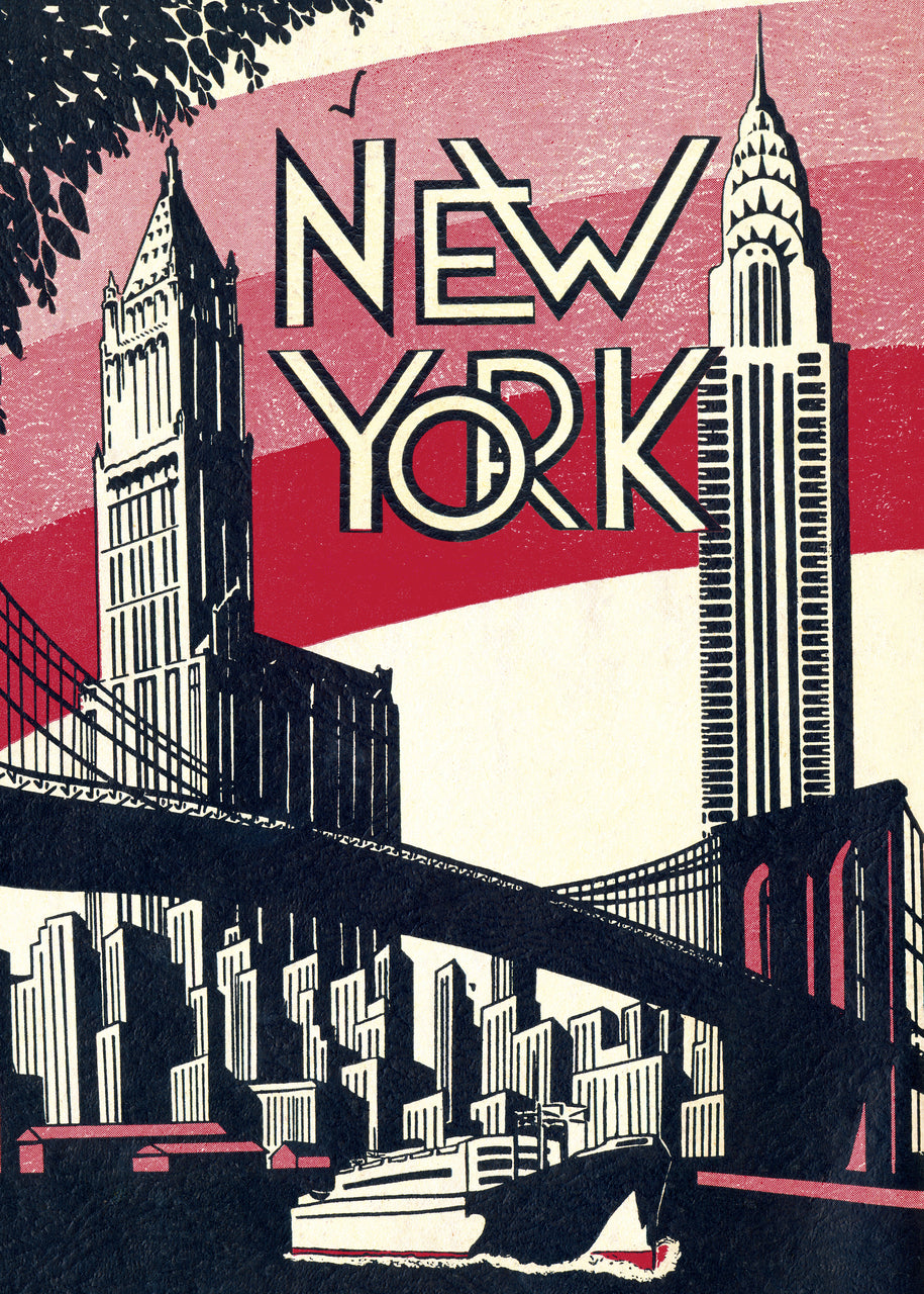 New York Buildings Poster