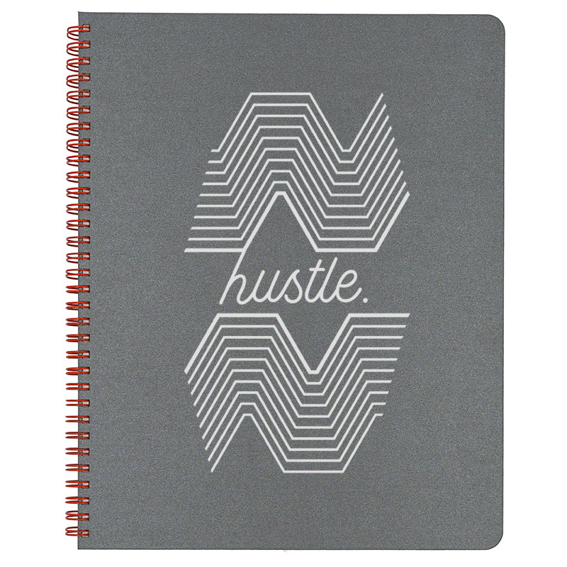Get. It. Done. As they say, Hustlers gotta hustle, so show the world that you do it in style! Perfect for all your plotting, planning and getting it done.