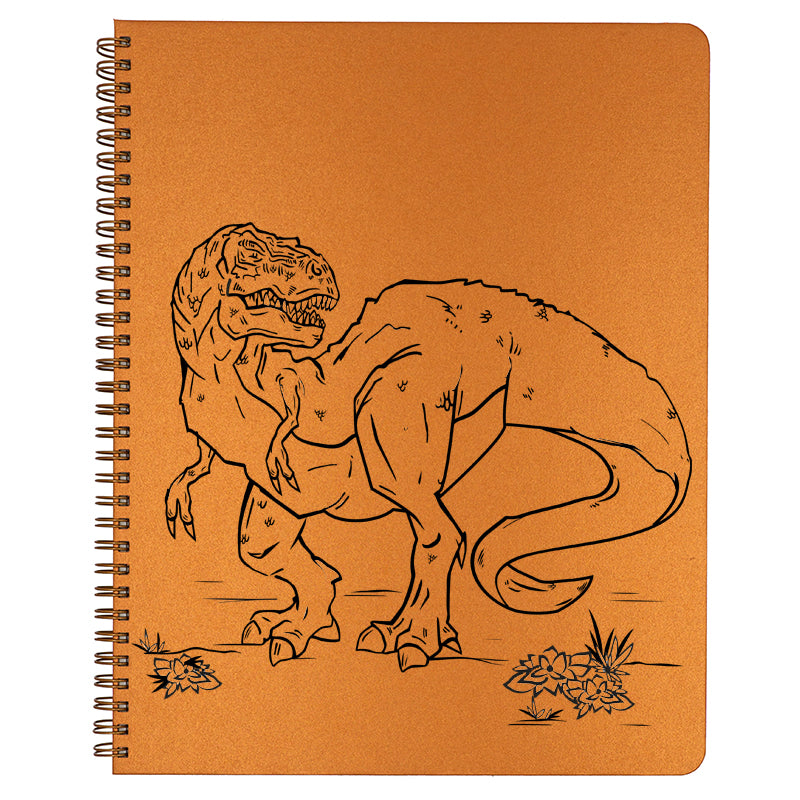 Copper T-rex cover. 