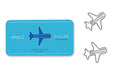 Enjoy these fun Midori D-Clips in the shape of an airplane.  Box contains 30 clips in a single design. 