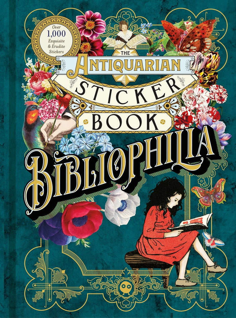 Antiquarian Sticker Book - Bibliophilia – Craft Contemporary Shop