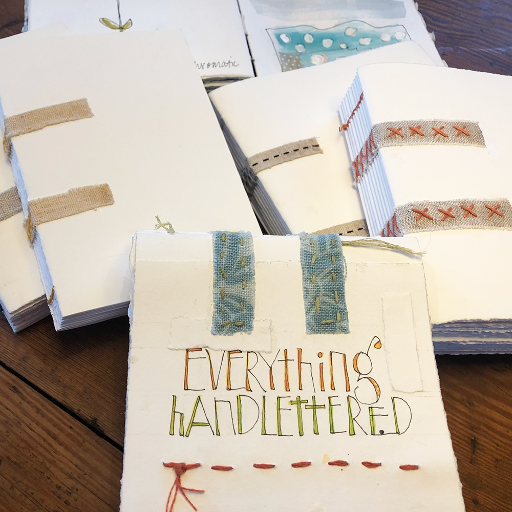 A Learning Journal cover samples- "Everything Handlettered"