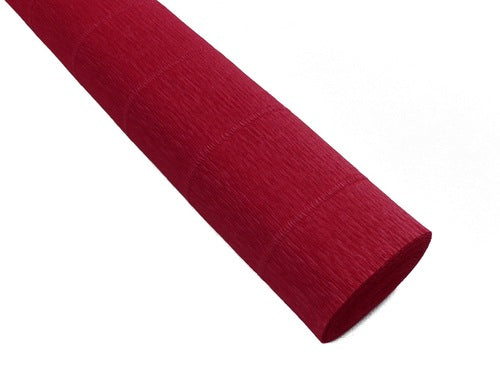 Solid Color Heavyweight Crepe Paper- Coral