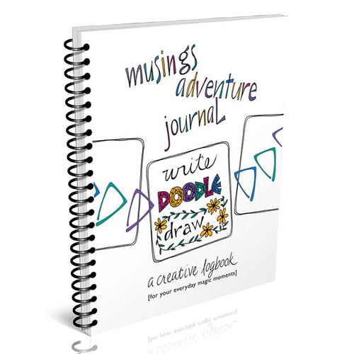 Musings Adventure Journal: Write Doodle Draw — Two Hands Paperie