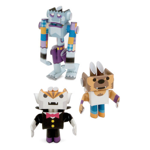Dracky, Wolffy and Franky PIPEROID