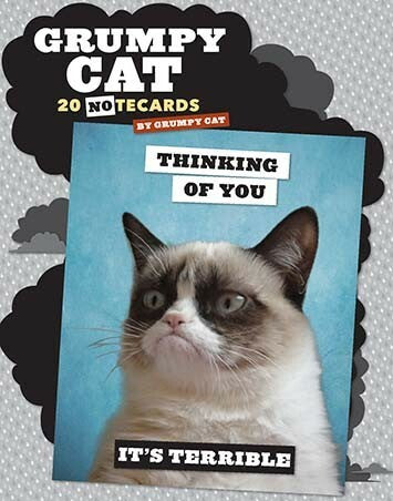 Grumpy Cat Notecards — Two Hands Paperie