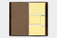 The Midori Traveler's Notebook Refill-Regular Size- Post It makes your notebook more versatile. 