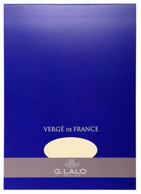 G. Lalo Verge de France Ivory Colored Writing Pad  A4 Size- Blank- 50 sheets