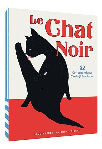 Le Chat Noir Correspondence Cards and Envelopes
