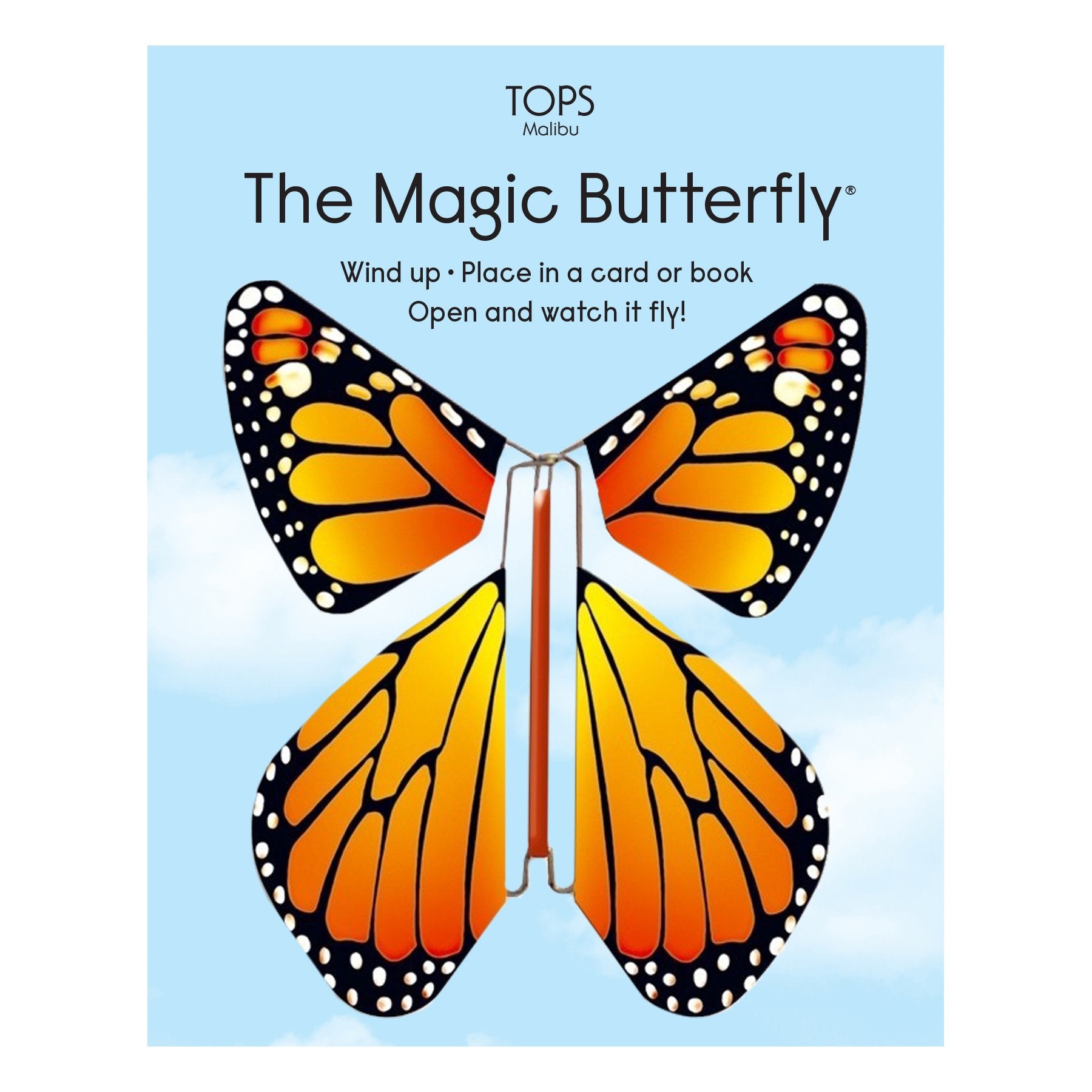 Magic Flying Butterfly Monarch Orange
