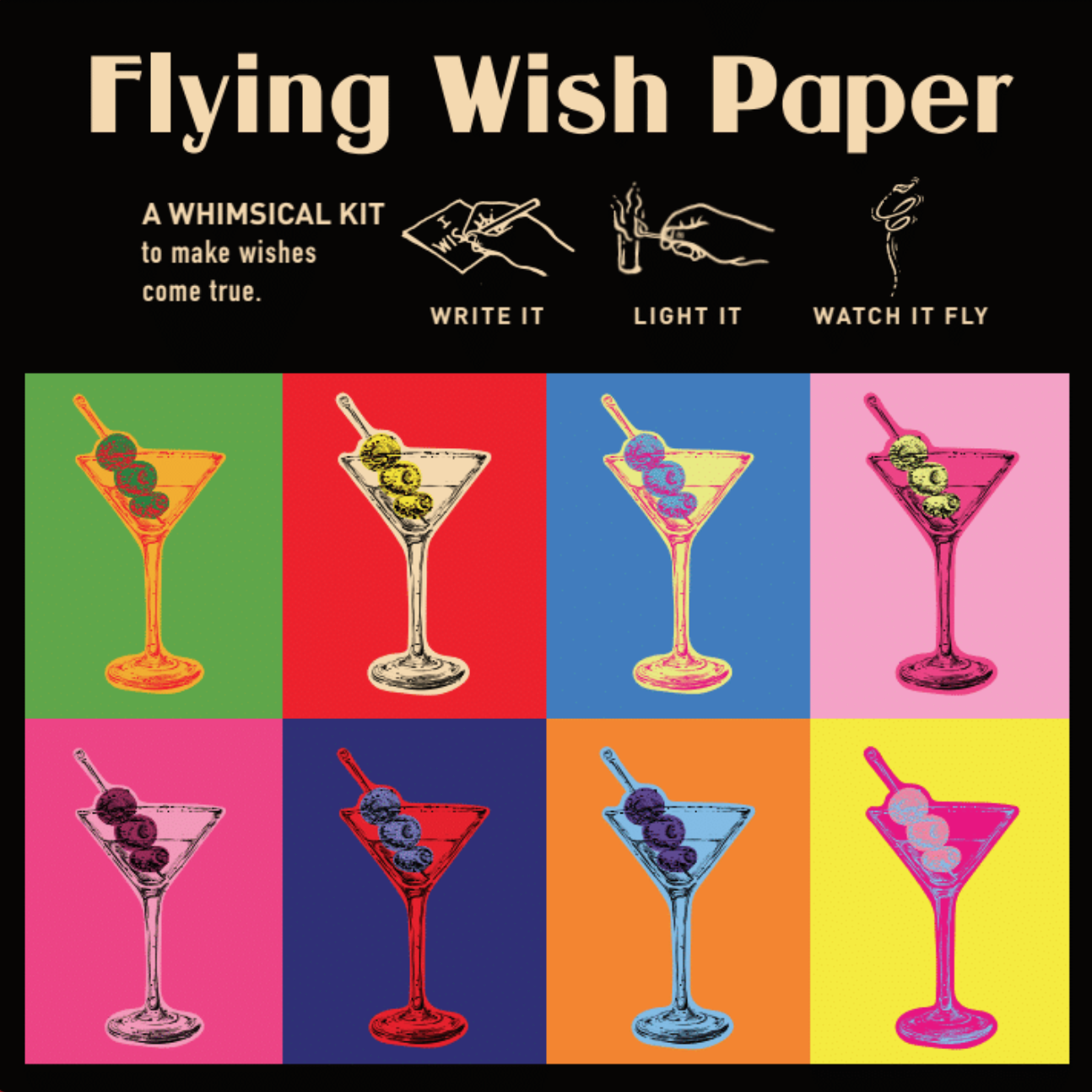 Christmas Birds Party Flying Wish Paper Kit – Allport Editions