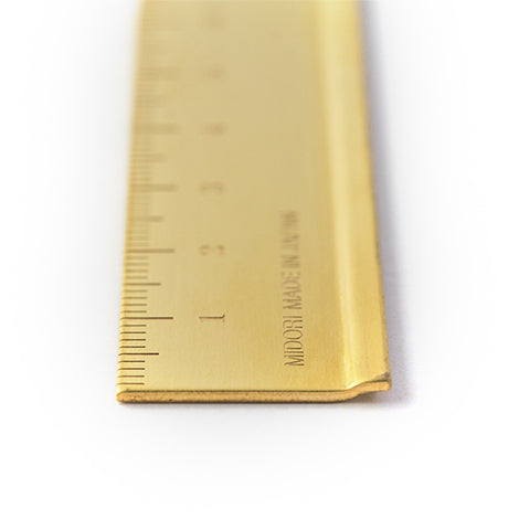 Undiscovered Ruler TRAVELER'S COMPANY Brass Ruler — Two Hands Paperie