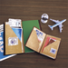 The Kraft File makes your Passport  TRAVELER'S notebook more functional. 