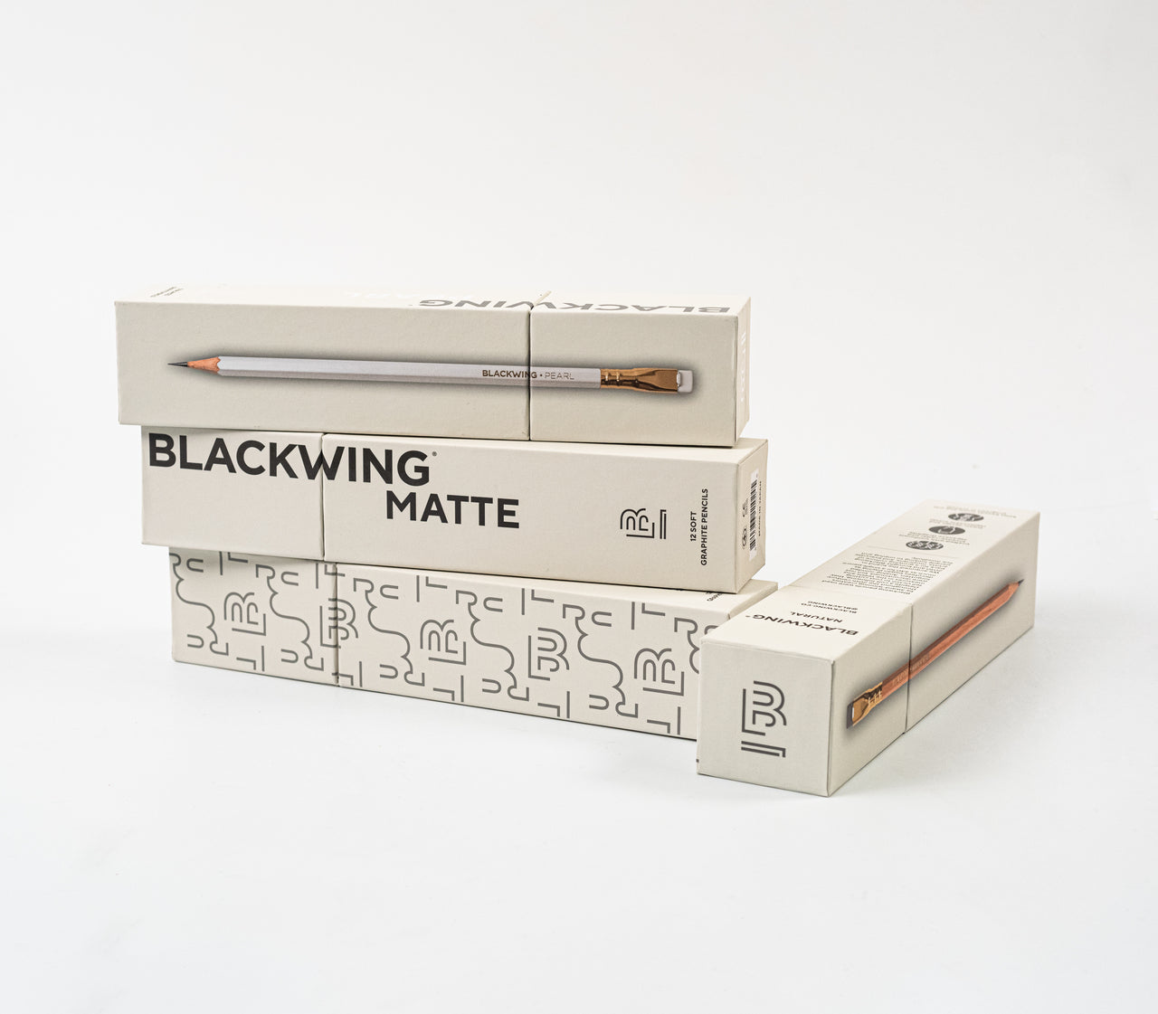 Blackwing Balanced 12 Pencils White (Pearl) - Pennysmiths Paper