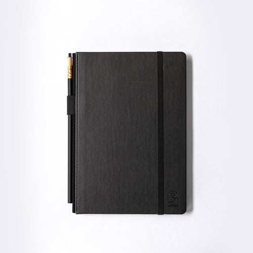 Blackwing Slate Lined Journal- Black- Medium (A5)