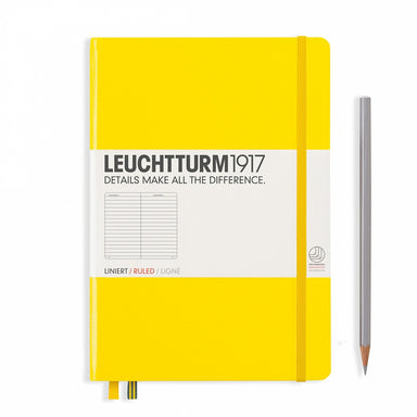 Leuchtturm1917 Ruled Large Notebook- Lemon Yellow