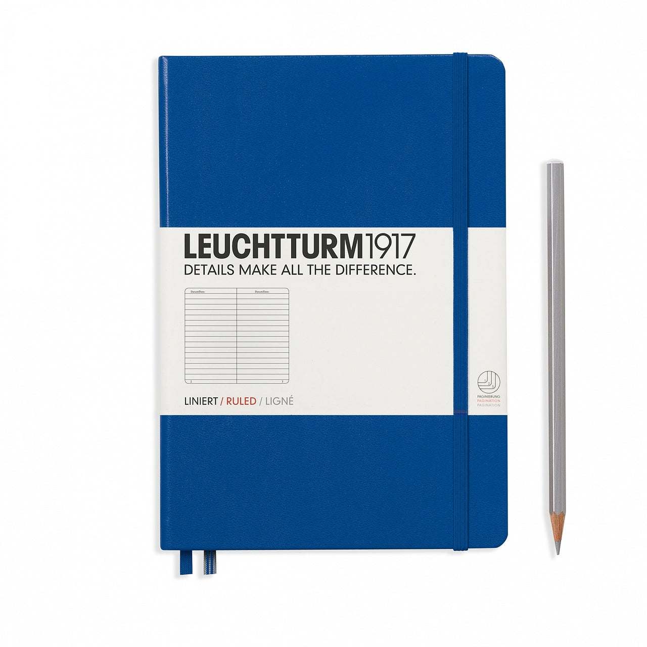 Leuchtturm1917 Ruled Large Notebook- Royal Blue