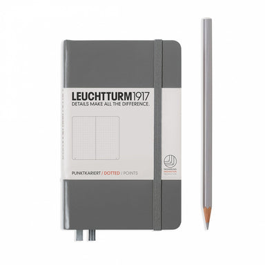 Leuchtturm1917 Dotted A6 Pocket Size Notebook- Anthracite