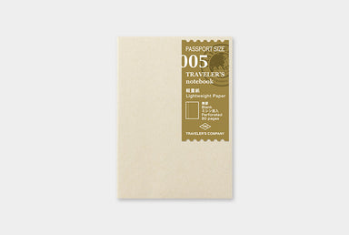 New for 2016- Midori Passport size Lightweight Paper Refill