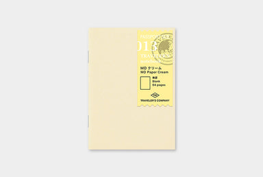 The Midori Traveler's Notebook MD Cream Paper refill is one of the latest paper additions to the Traveler's Notebook collection.  