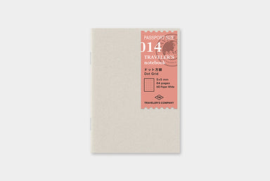 The TRAVELER'S notebook Dot Grid refill is one of the latest paper additions to the TRAVELER'S notebook collection. 