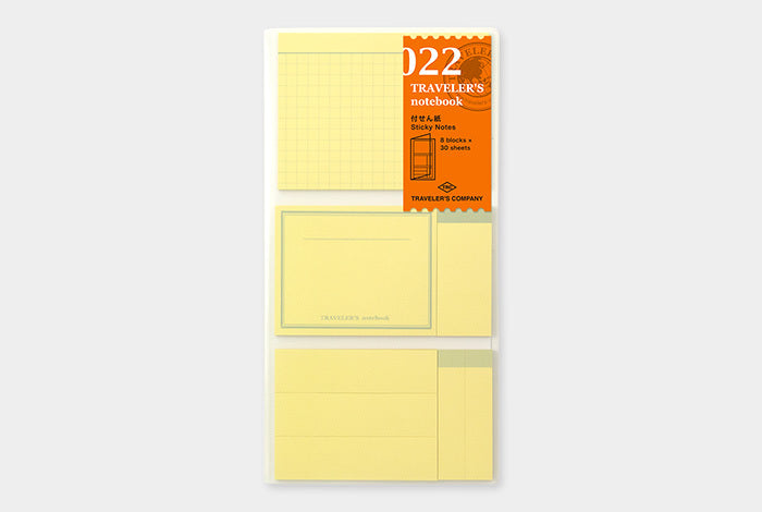 TRAVELER'S notebook  Refill- Regular Size Post It allow you to keep track of more in your notebook. 