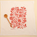 Kei & Molly Flour Sack Cotton Tea Towel- Roses
