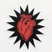 Two Hands Made- Heartbeat Vinyl Sticker is another of our favorites. We love hearts and hands.  