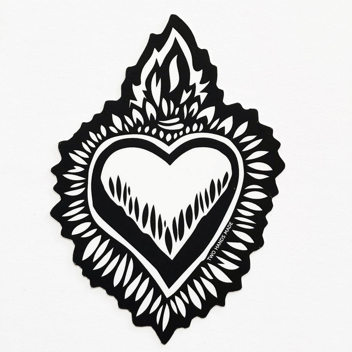 Flaming Heart Card