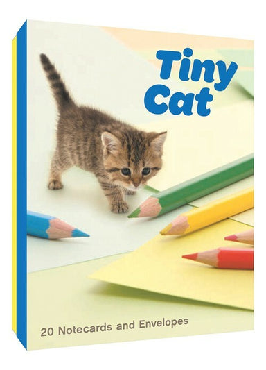 Send a special delivery of cuteness to friends and loved ones in the form of these adorable notecards from Tiny Cat!  