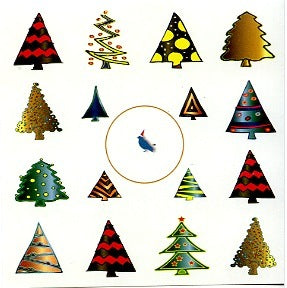 Flying Wish Paper- Holiday Trees