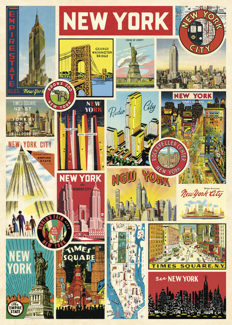 Cavallini & Co. New York City Labels Decorative Paper