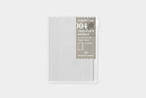 TRAVELER'S notebook Refill- Passport Size-  Zipper Pocket